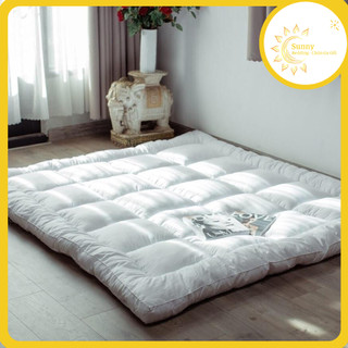 Topper nệm cao cấp màu trắng trơn đủ kích thước