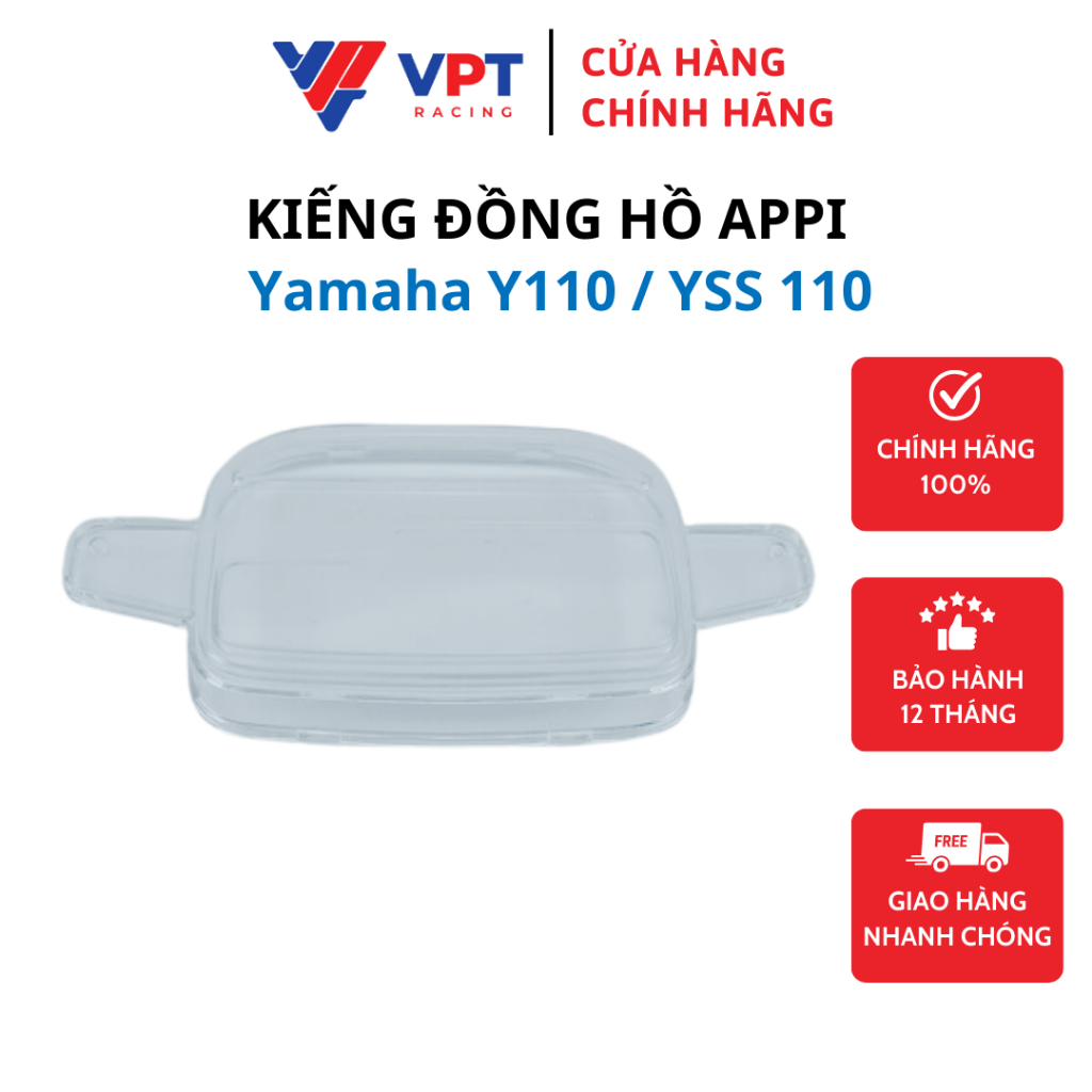 Kiếng đồng hồ Appi cho xe Yamaha Y110 / YSS 110
