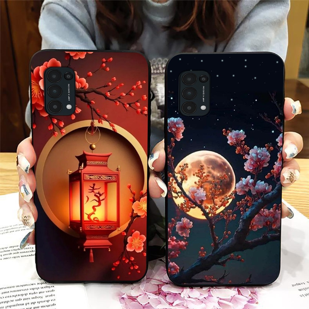 Ốp lưng oppo reno 5 / oppo reno 5 4g / oppo reno 5 5g in hình moon siêu sáng