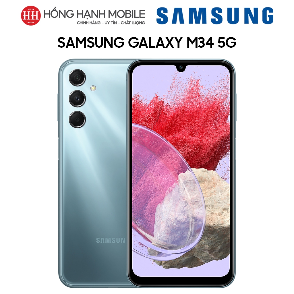 Điện Thoại Samsung M34 5G 8GB/128GB - Hàng Chính Hãng