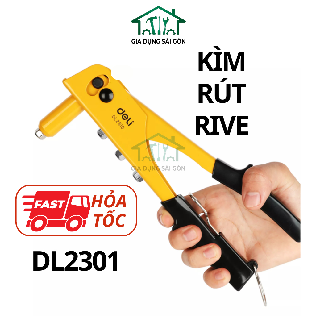 Kìm Rút Đinh Tán Rive 10" - Kìm Rút Rive Nhiều Kích Cỡ Đinh 2.4-3.2-4.0-4.8mm