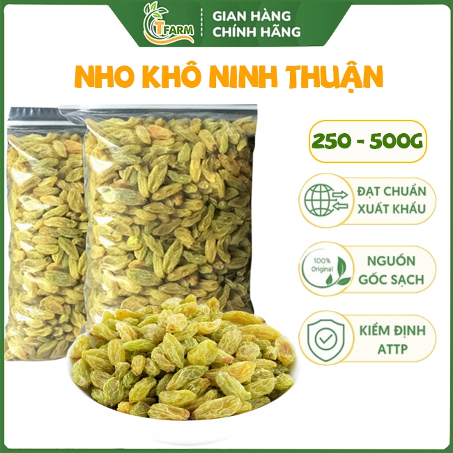 nho xanh chua ngọt tự nhiên không đường Date Mới 2024 - TFARM