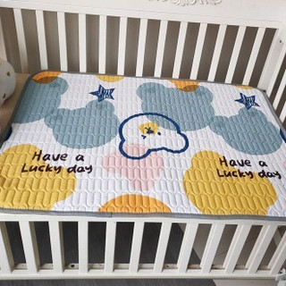 Miếng lót chống thấm cho bé 50cm x 70cm, thấm hút nhanh, khô thoáng cho da, tấm lót chống thấm giường và nôi cho bé