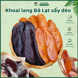 ✅ Khoai Lang Tím Đà Lạt, Khoai lang Vàng Mật Đà Lạt Sấy Dẻo Đóng Gói Riêng Từng Củ Siêu Ngon