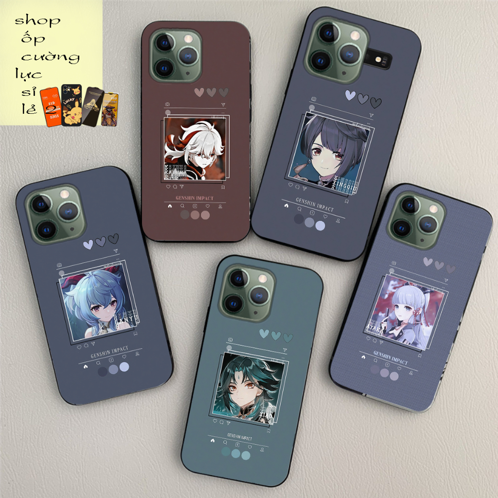 ốp lưng Iphone 11 Pro/ ip 11 Pro max in hình nhân vật Genshin Impact