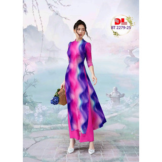 Vải áo dài nguyên bộ
