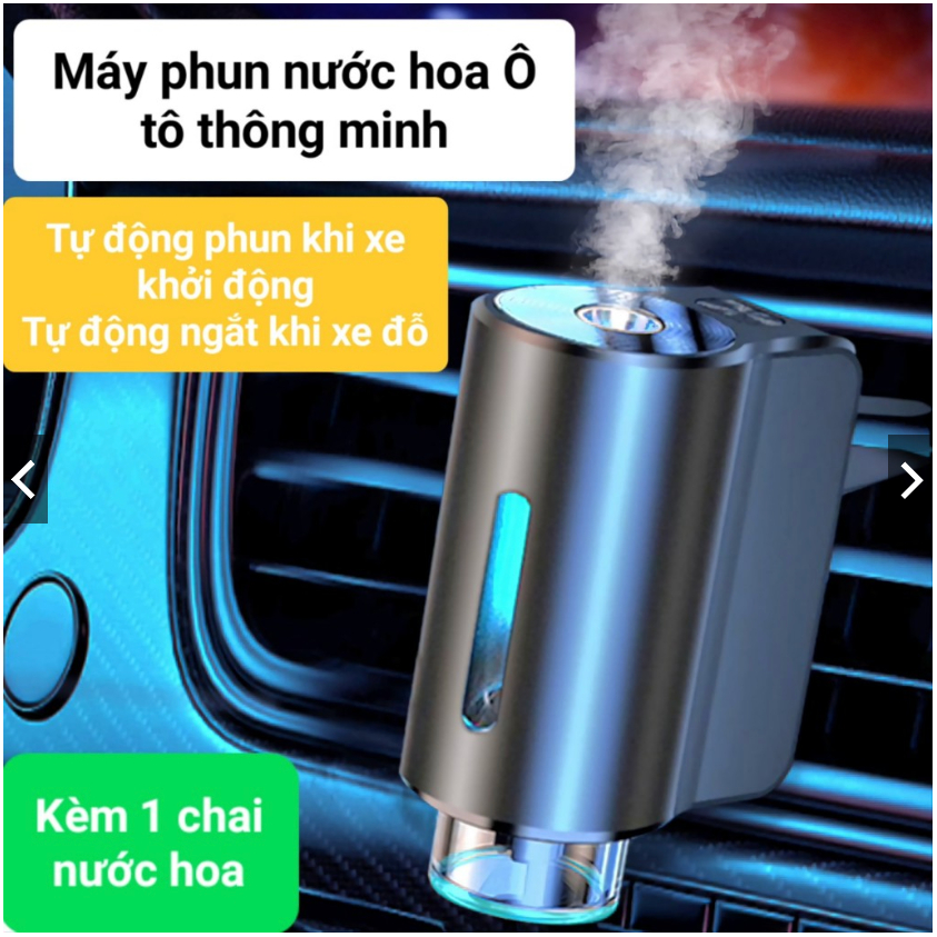 Máy khuếch tán nước hoa ô tô Xiaomi Thương hiệu ILIKE Chip AI tự động phun khi xe khởi động