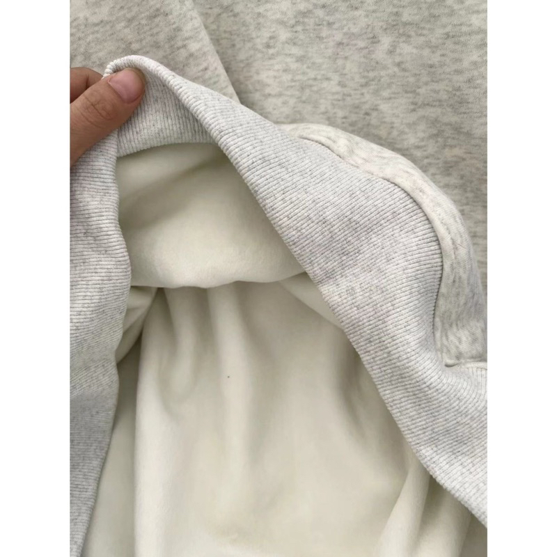 ÁO HOODIE XÁM SIÊU DÀY LÓT NHUNG HOẠ TIẾT LOẠI 1