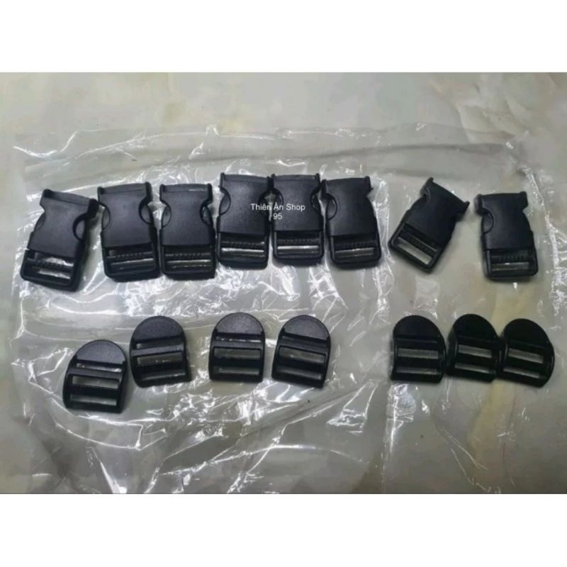 Khóa cài khóa bóp khóa cày khóa cài paracor chuyên dụng làm balo túi xách nón bảo hiểm dây đeo chéo. ba chia và ổ TA0005