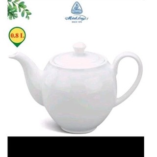 Bình trà sứ minh long 0.8 lít