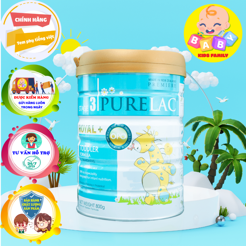 sữa bột PureLac cho bé 800g