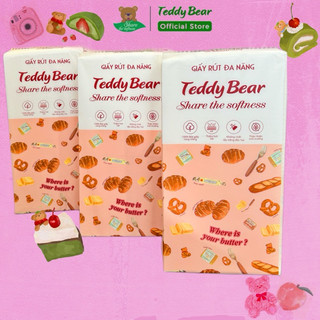 Giấy Rút Treo Tường TEDDY BEAR Đa Năng 1280 Tờ 4 Lớp chất liệu cao cấp