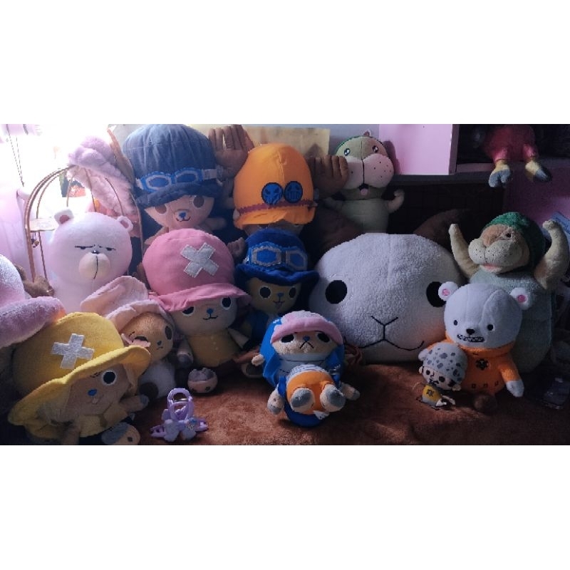 GẤU BÔNG ONE PIECE 2HAND SIU HẠT DẺ