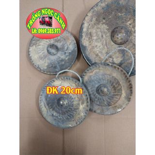 Cồng chiêng bằng đồng size 20cm