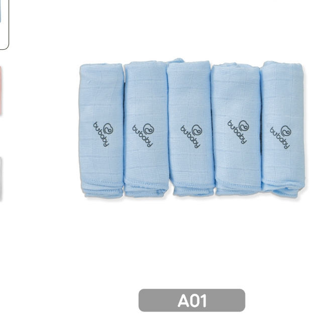 Khăn sữa/khăn mặt BU, Bubaby mềm mượt cho da nhạy cảm của bé