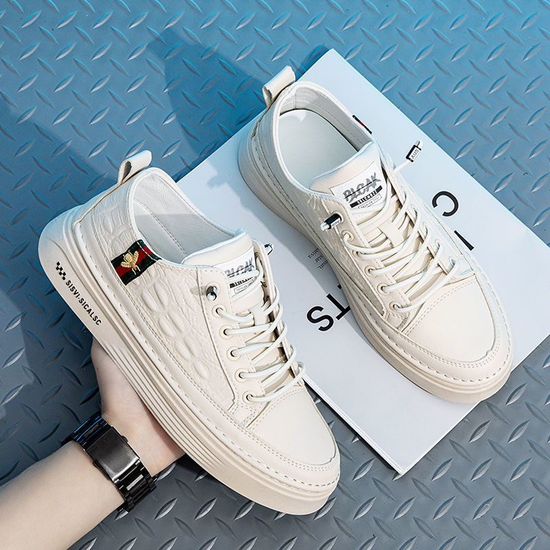 Giày Sneaker Nam, Giày Nam Da Cá Sấu - Fullbox