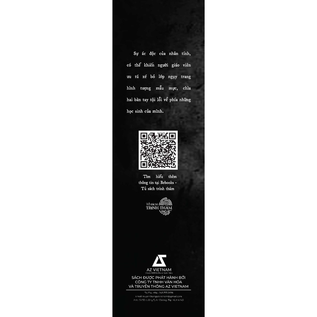 Sách Az - Ghi Chép Pháp Y –Những Thi Thể Không Hoàn Chỉnh