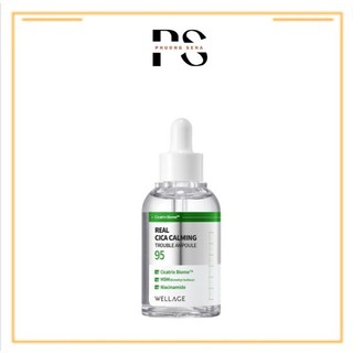 Sn0863 - serum dưỡng da wellage real cica calming ampoule 50ml