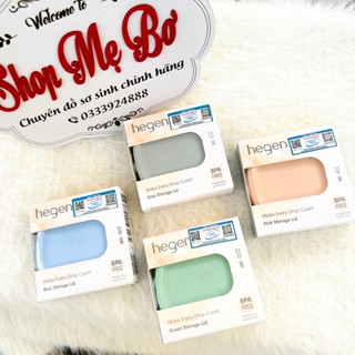 (FULLBOX) Nắp bình trữ sữa và thức ăn Hegen chính hãng ( màu Hồng, Xám, Xanh dương, Xanh lá, Trắng)