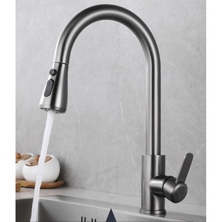 Vòi rửa bát rút dây sus304g