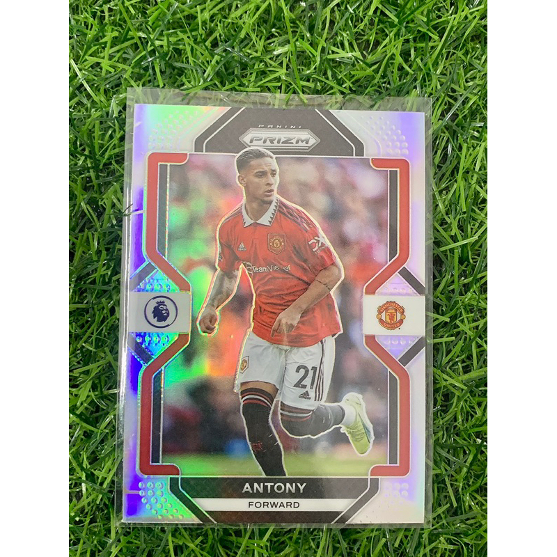 Thẻ bóng đá Antony Silver Panini Prizm Epl 2022/23