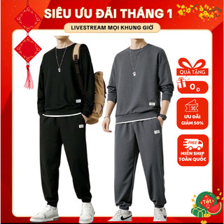 Đồ bộ quần áo dài thu đông chất tổ ong cao cấp kiểu dáng thể thao AZILA B02