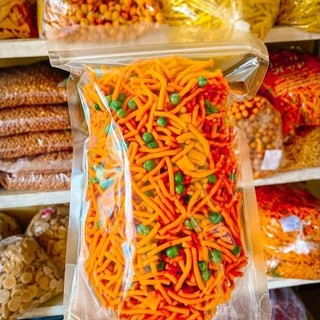1kg Snack tăm đậu tổng hợp, bim bim que mix đậu hà lan