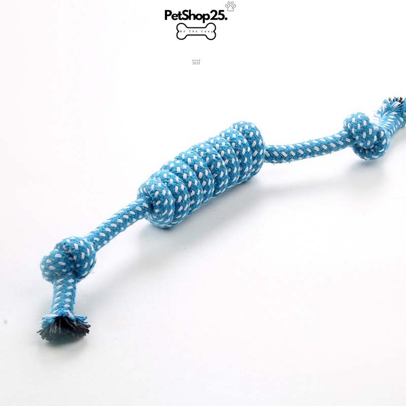 Đồ chơi nhai gặm cho chó - Dây thừng bện cho cún nhiều màu sắc - Petshop225