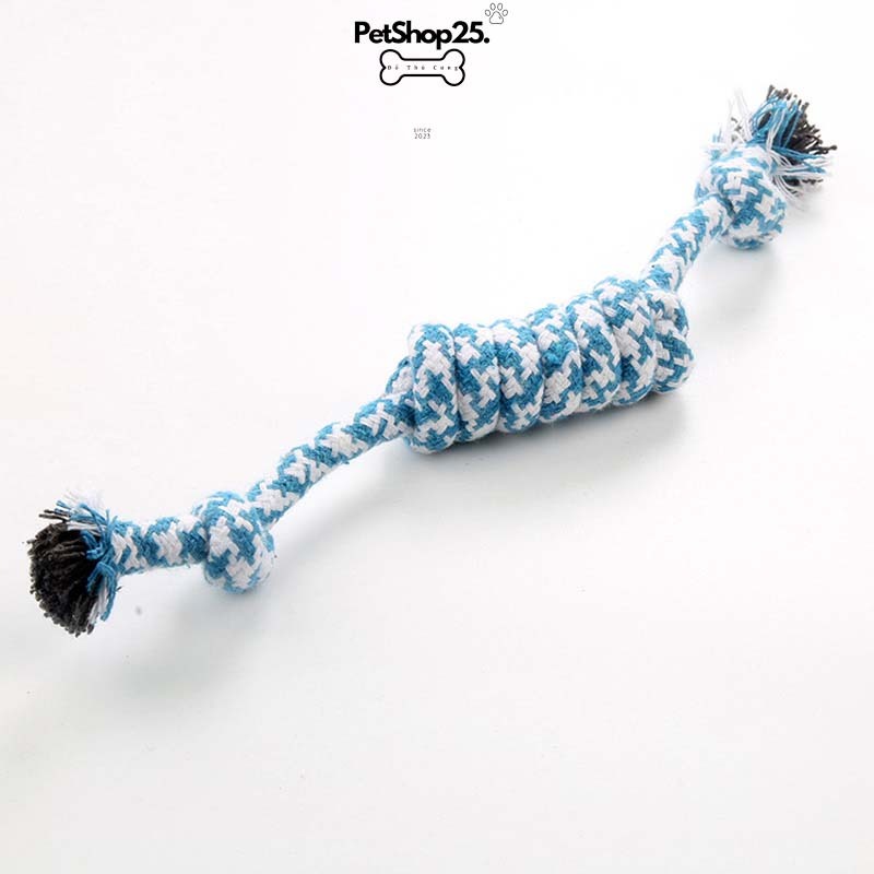 Đồ chơi nhai gặm cho chó - Dây thừng bện cho cún nhiều màu sắc - Petshop225