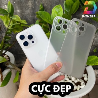 Ốp Lưng iPhone Trong Nhám UniBody Siêu Mỏng 0.2mm