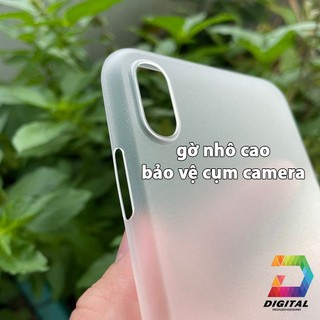 Ốp Lưng iPhone Trong Nhám UniBody Siêu Mỏng 0.2mm