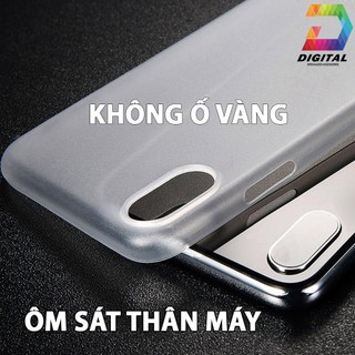 Ốp Lưng iPhone Trong Nhám UniBody Siêu Mỏng 0.2mm
