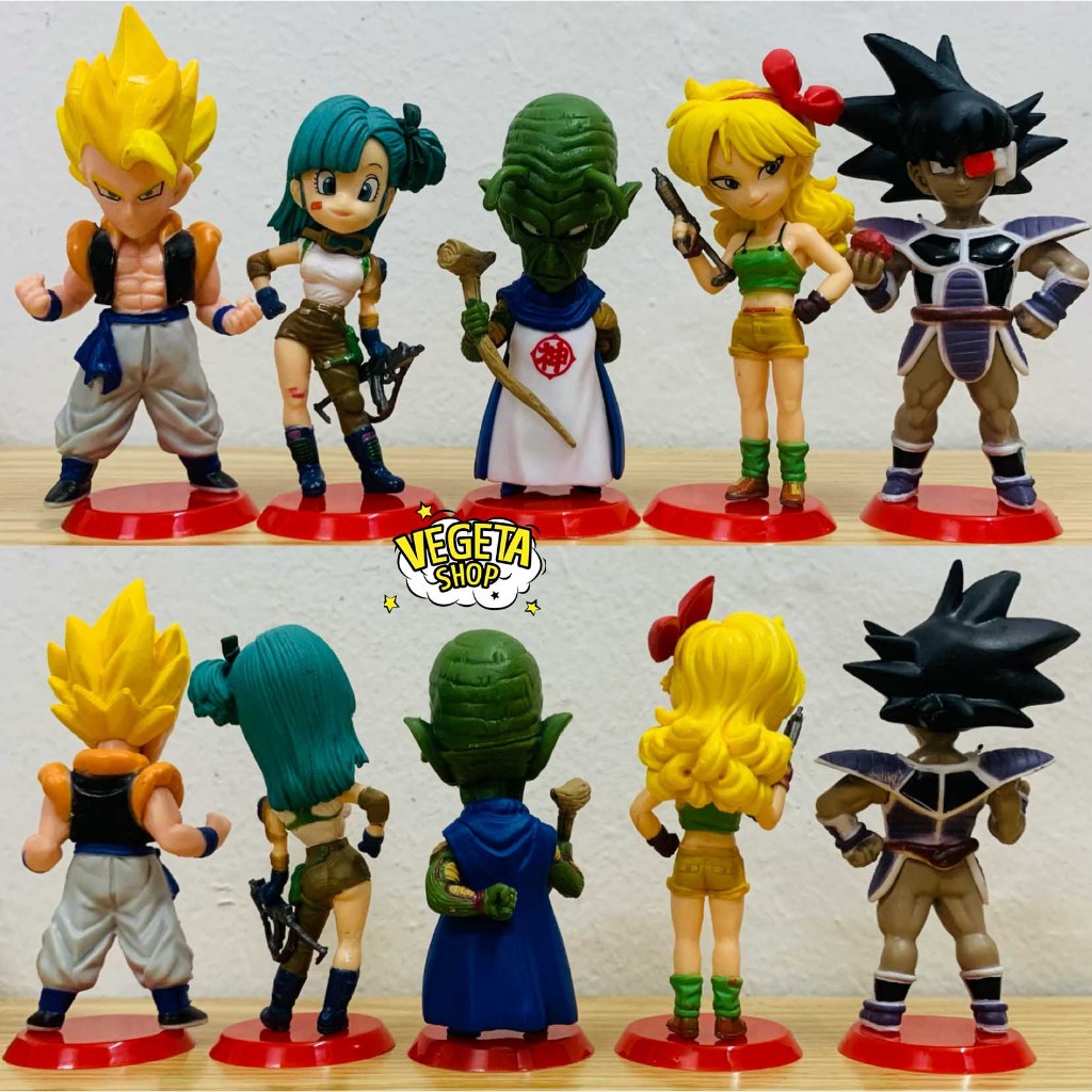 Mô hình Dragon Ball - Gogeta SSJ Launch Bulma Thượng đế Kami Turles Khỉ Oozaru Vegeta Porunga Rồng Namek Metal Cooler