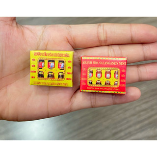 Mô hình đồ chơi thùng nước, mì, sữa 1/12
