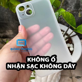 Ốp Lụa iPhone Trong Nhám UniBody Siêu Mỏng