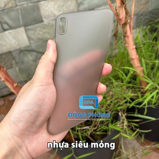 Ốp Lụa iPhone Trong Nhám UniBody Siêu Mỏng