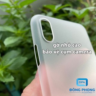 Ốp Lụa iPhone Trong Nhám UniBody Siêu Mỏng