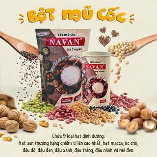 Ngũ cốc navan cho bầu, lợi sữa