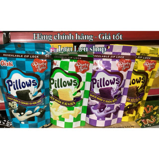 Snack Oishi Pillows nhân khoai môn/ dừa / socola / sữa gói 85gr