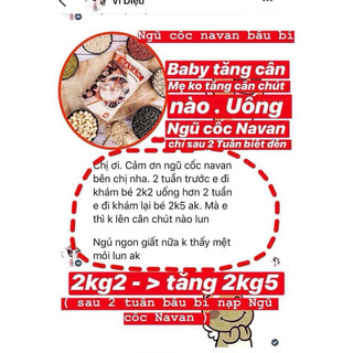 [CHÍNH HÃNG-DATE MỚI TINH] NGŨ CỐC NAVAN CHO BẦU, LỢI SỮA