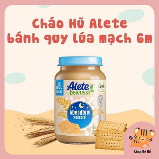 (Ảnh thật tự chụp) HŨ DINH DƯỠNG ALETE bánh quy lúa mạch cho bé ăn dặm từ 6M Shopbeho