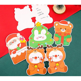 COMBO 5 thiệp chúc mừng noel giáng sinh