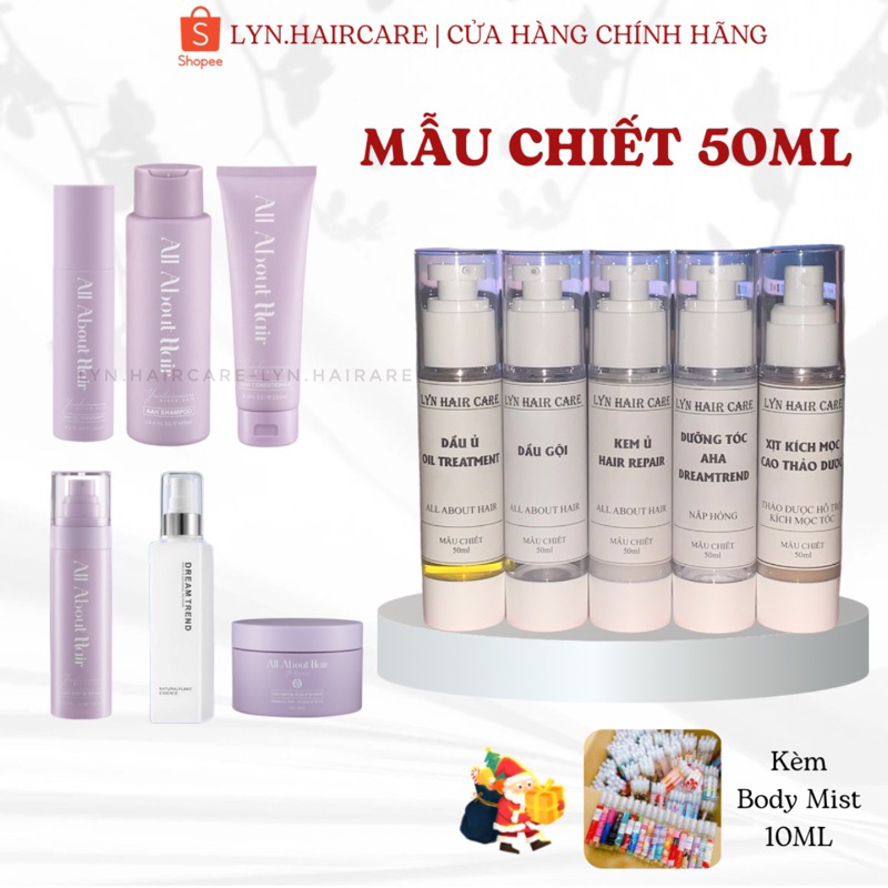 SẢN PHẨM DƯỠNG TÓC ALL ABOUT HAIR