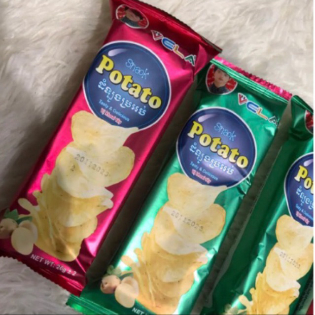 Snack Potato vị khoai tây Vela , Snakc ăn vặt cổng trường