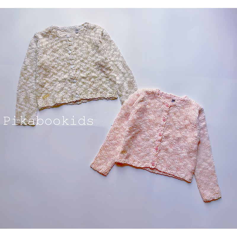 Áo khoác len cardigan dư xịn cho bé gái