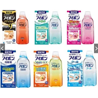 Nước rửa mắt sạch bụi bẩn & sáng mắt Eyebon W Vitamin Kobayashi S Select Nhật Bản 500ml