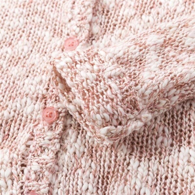 Áo khoác len cardigan dư xịn cho bé gái