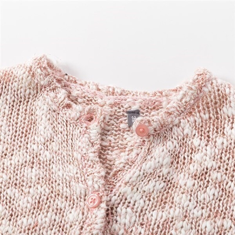 Áo khoác len cardigan dư xịn cho bé gái