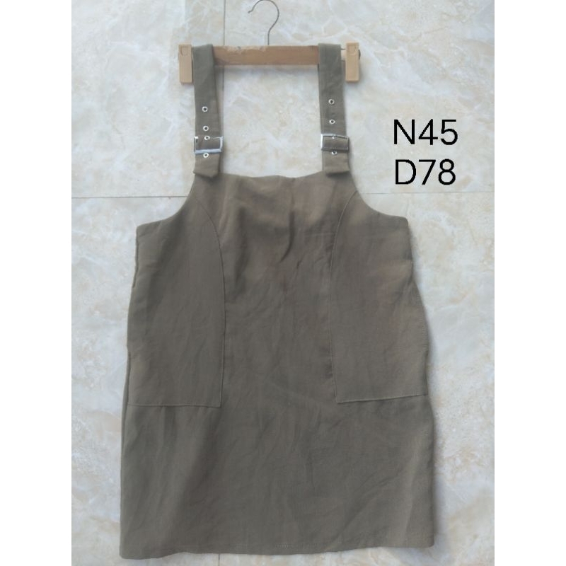 Váy hai dây, váy yếm hai dây 2hand