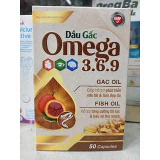 Omega 3,6,9 dầu gấc chính hãng
